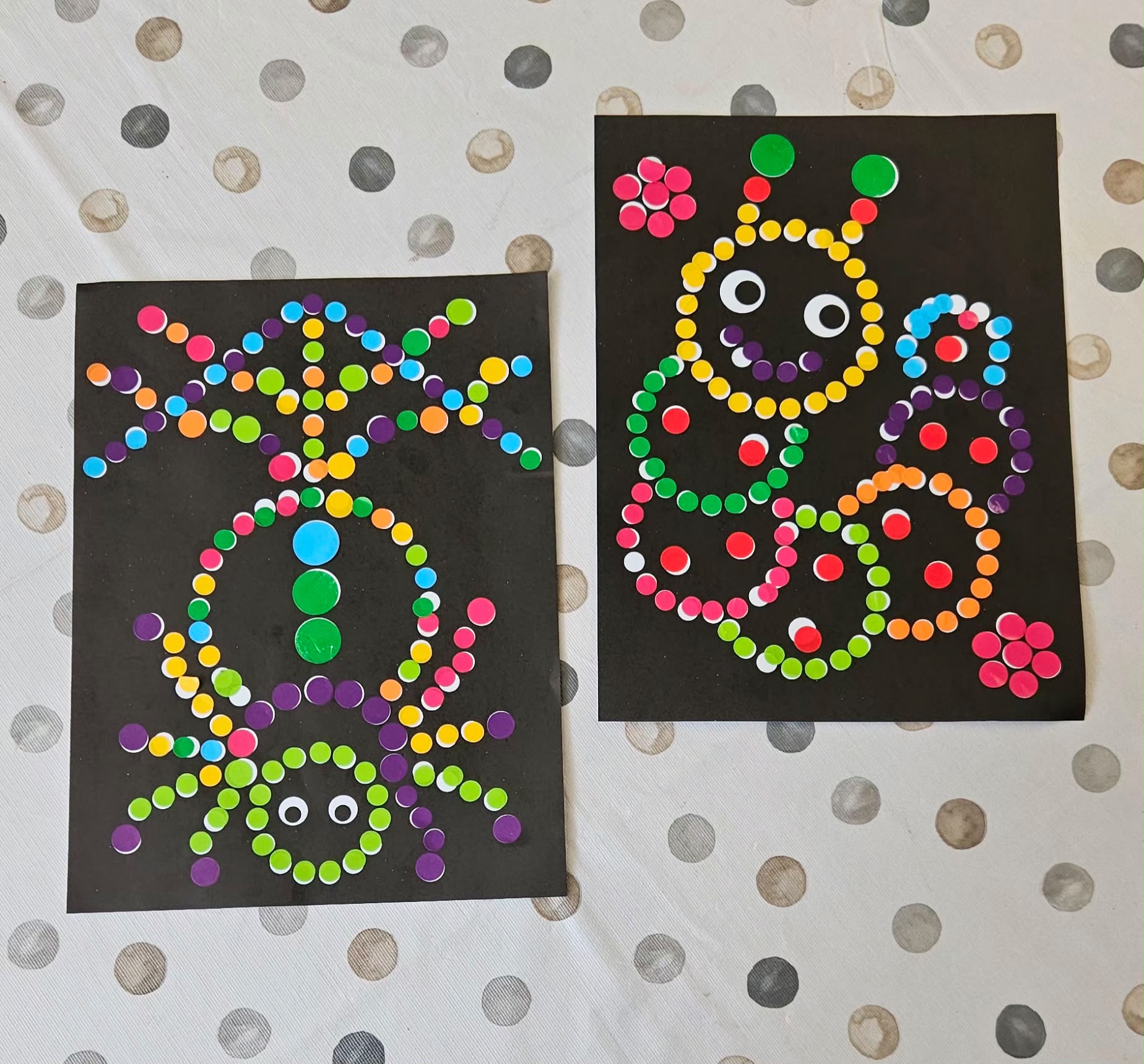 Punkte für Punkte – Kunterbunte Kunst in der MuKi Veermoor - Bild 1